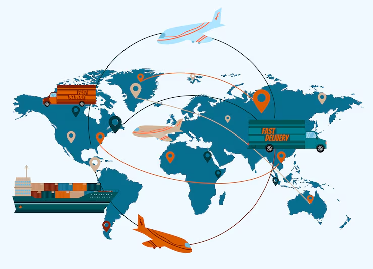Shipping and Transportation in a Connected World